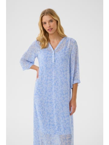 PART TWO Kleid BeritPW Gerade Passform in Blue Wallpaper Flower