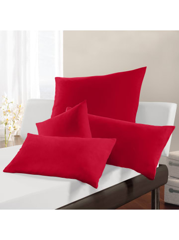 Estella Single-Jersey Kissenbezug in rot