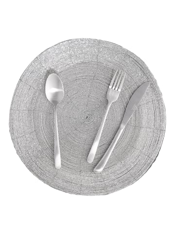 Butlers Platzset SHINE ON 6er-Set in Silber