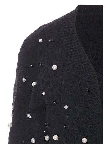 faina Strickjacke in SCHWARZ