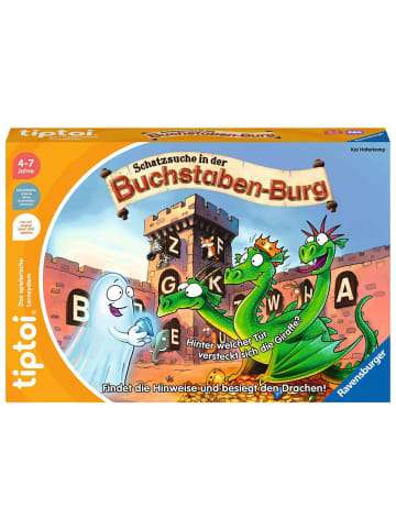 Ravensburger Lernspiel tiptoi® Schatzsuche in der Buchstaben-Burg 4-7 Jahre in bunt