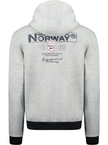 Geographical Norway Hoodie "Flyer  Men 251" in Grau