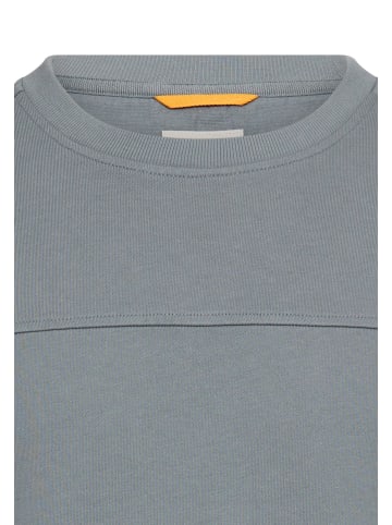 Camel Active Sweatshirt mit Rundhalsausschnitt in Blau