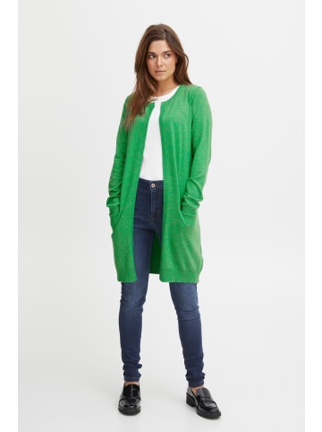 Pulz Strickjacke PZSARA Regular fit in Fern Green Melange