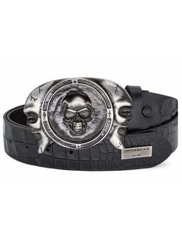 Cipo & Baxx Gürtel  100cm x 4 in Black