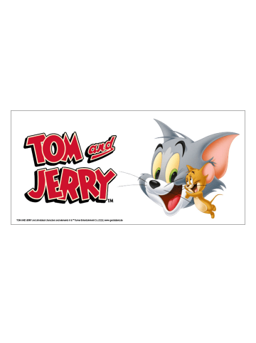 Geda Labels Trinkflasche Tom & Jerry in Rot - 350 ml