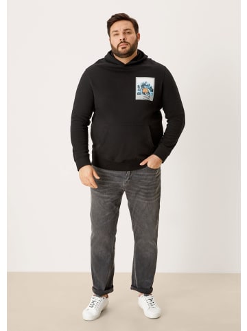 s.Oliver Sweatshirt langarm in Schwarz