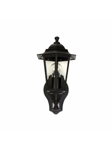 Licht-Erlebnisse Außen Wandlampe (B)17 x (H)39 cm in Schwarz