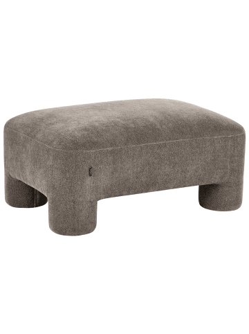 Beliani Ottomane HOGBO in Braun - (W) 100 x (H) 45 x (L) 70 cm