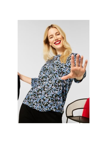 Street One Langarmshirt in dark vintage blue