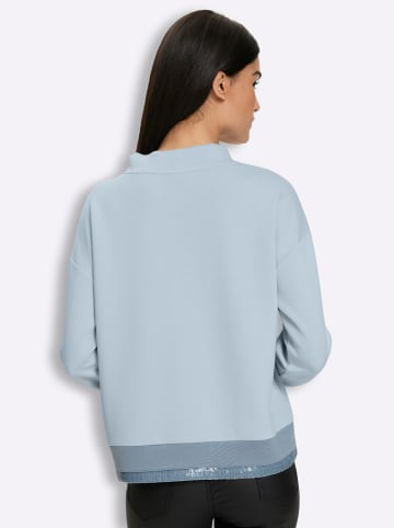 Heine Sweatshirt in hellblau-bleu