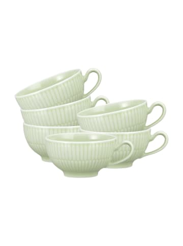 Seltmann Weiden 6er Set Teetassen Amina 0,22 l in Seladon