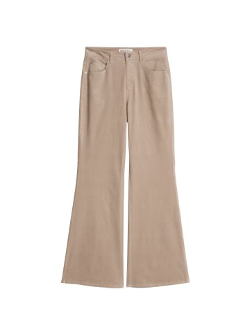 Marc O'Polo Bootcut-Samthose in Chalky Mauve
