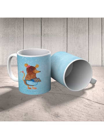 Mr. & Mrs. Panda Kinderbecher Maus Kekse ohne Spruch in Eisblau