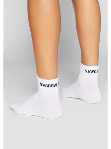 Skechers Kurzsocken 10er Pack mesh ventilation in Weiß