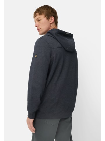 Camel Active Kapuzenjacke mit verstellbarem Kordelzug in Navyblau
