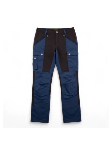 Jack Wolfskin Wanderhose Dawson Flex in Blau