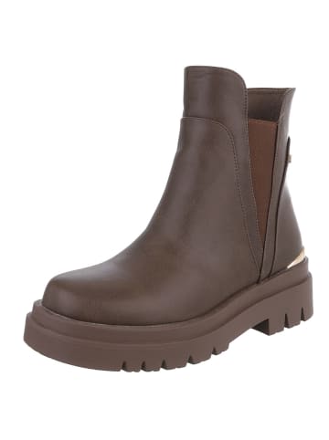Ital-Design High Heel in Braun