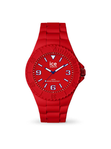 Ice Watch Unisex Armbanduhr ICE generation - Red 40 mm Armband Silikon 019870 in rot