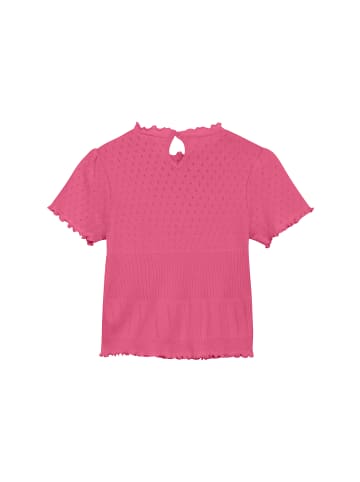 enfant Rundhalsshirt ENT-shirt SS Pointelle in Rosa
