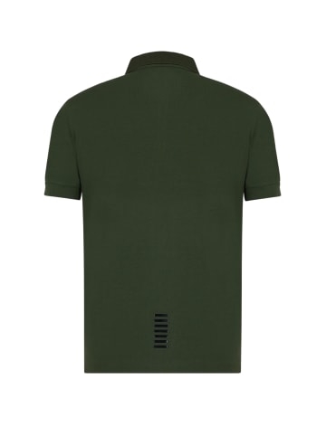EA7 Poloshirt in grün