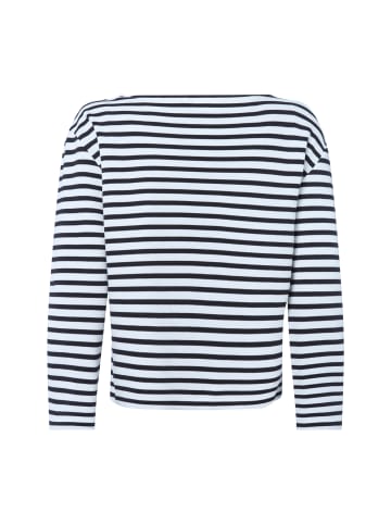 comma Sweatshirt in schwarz ecru