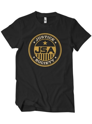 Justice League T-Shirt "Justice Society Big Tall T-Shirt" in Schwarz