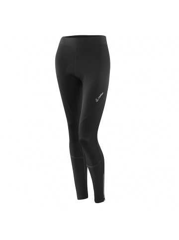 Löffler W BIKE LONG TIGHTS BASIC GEL in Schwarz