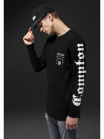 Mister Tee Longsleeve "Compton Pocket Bandana Longsleeve" in Schwarz