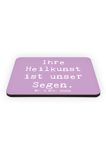 Mr. & Mrs. Panda magnet Spruch Arzt Segen mit Spruch in Lavendeltraum