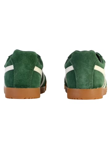 Gola Leder-Sneaker für Kinder „Barrier Strap“ Grün