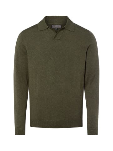 Finshley & Harding Pullover in oliv - 0014