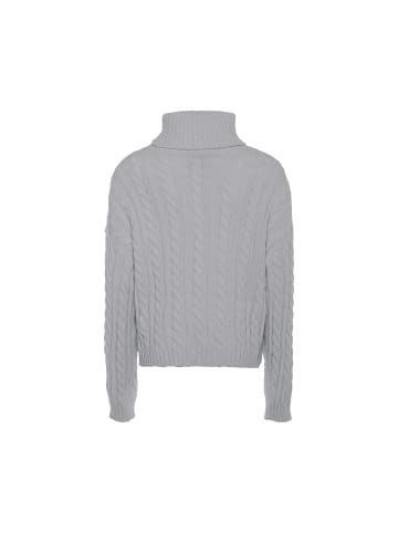 paino Damen Sweater in HELLGRAU MELANGE