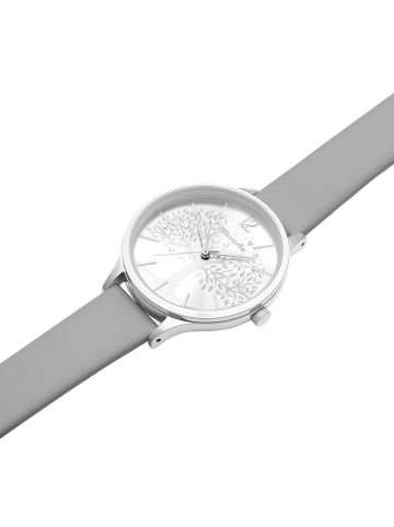 Tamaris Armbanduhr Spring Flower in grau