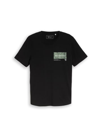 TOM TAILOR Denim Shirt in schwarz