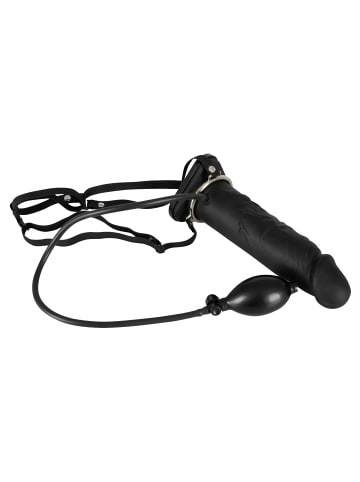 You2Toys Strap-On Strap-On Penis & Pump in schwarz