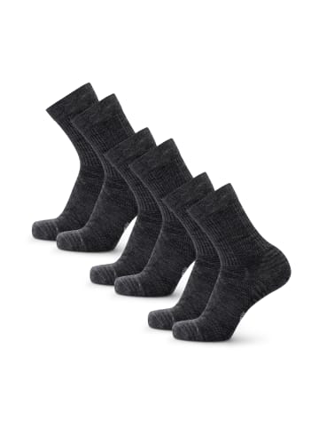 DANISH ENDURANCE Socken Light Hiking Crew in dark grey