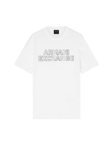 Armani Exchange T-Shirt in weiß