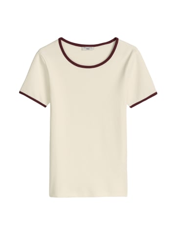Marc O'Polo DENIM T-Shirt mit Struktur slim in Offwhite