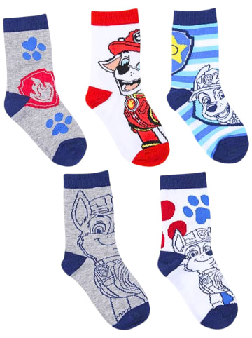Cerda 5er - Pack Kindersocken Paw Patrol im Kulturbeutel in Bunt