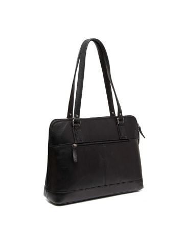 The Chesterfield Brand Selvino Schultertasche Leder 37 cm in black