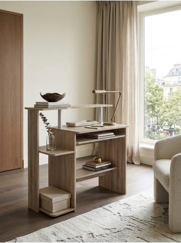 KADIMA DESIGN Computertisch WL1.171 94x90,5x48,5 cm Laptop Tisch Modern mit in Sonoma