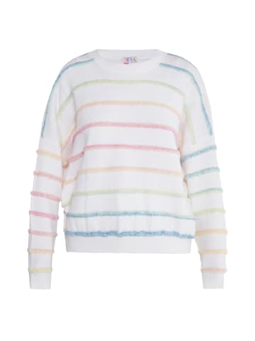 IZIA Damen Pullover in Wollweiss