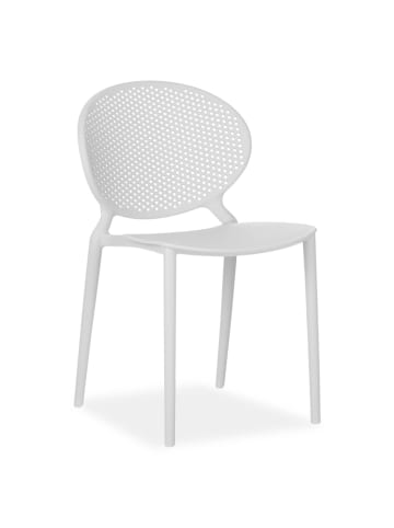 Homestyle4u Küchenstuhl 4er Set in Grau