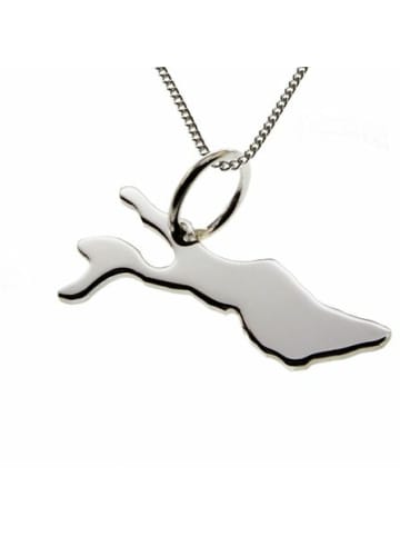 Schmuckador Halskette 50cm Bodensee in silber