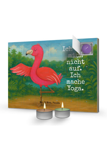Mr. & Mrs. Panda Duftkerzen Adventskalender Flamingo Yoga Design... in Weiß