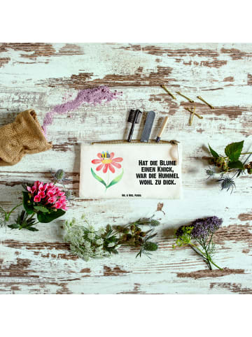 Mr. & Mrs. Panda Federmappe Hummel Blume mit Spruch in Weiß