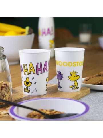 Geda Labels Trinkbecher Peanuts Woodstock 2er Set in Gelb - 330ml