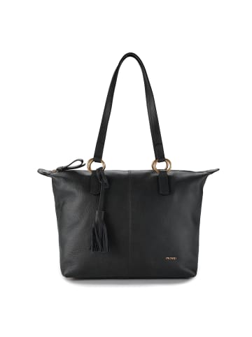 PICARD Calico Shopper Tasche Leder 39 cm schwarz