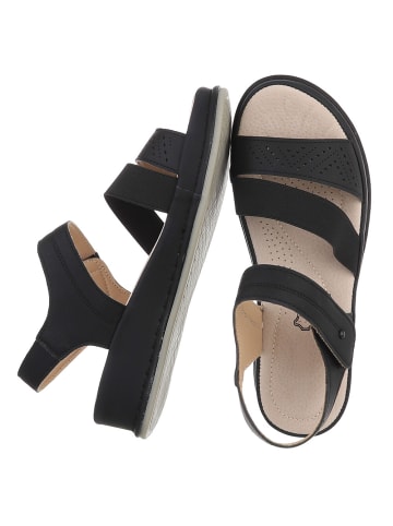 Ital-Design Sandale & Sandalette in Schwarz